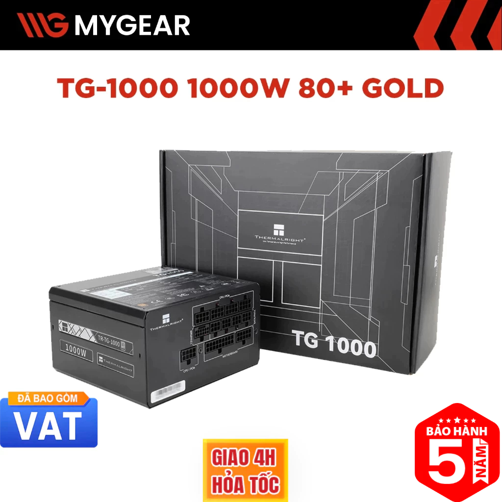 Nguồn máy tính Thermalright TG-1000 1000W 80 Plus Gold
