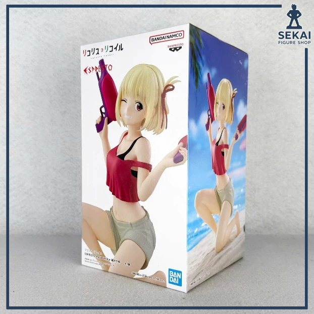 Mô Hình Chính Hãng NISHIKIGI CHISATO Aqua Twinkle - Lycoris Recoil ESPRESTO (Bandai Spirits) Figure