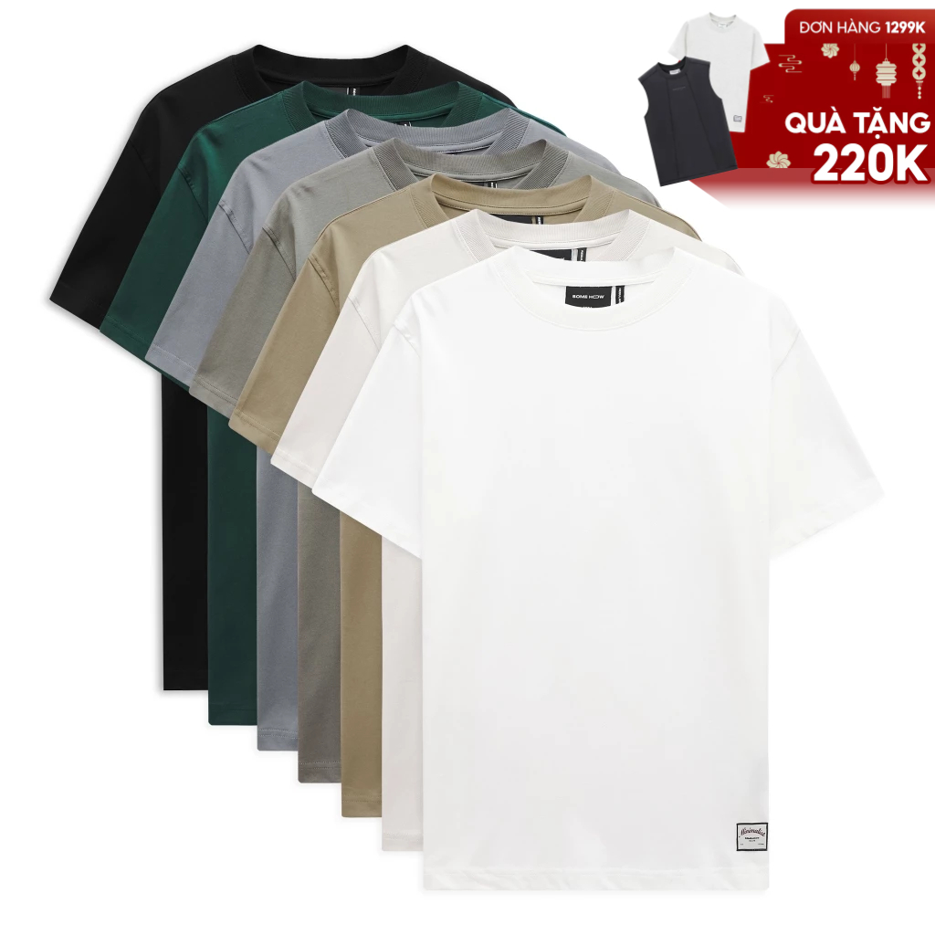 Áo Thun Minimalist Color Range Dup - Áo Thun Essentials Basic Gray Green - Áo Tanktop Basic Wear BWG