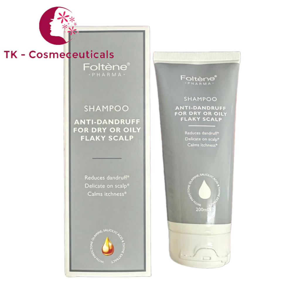 (CHÍNH HÃNG) Dầu Gội Foltene Làm Sạch Da Đầu Gầu, Giảm Ngứa, Giúp Tóc Chắc Khỏe - 200ml