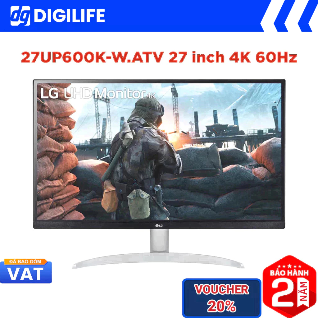 Màn hình LG 27UP600K-W.ATV 27 inch 4K 60Hz 5ms IPS