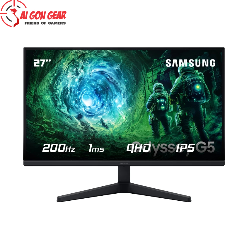 Màn hình gaming Samsung 27 Inch Odyssey G5 G53F QHD IPS 200Hz 1ms
