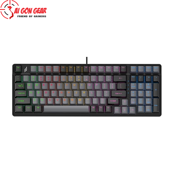 Bàn phím cơ quang EDRA EK398X (Alpha/Beta)