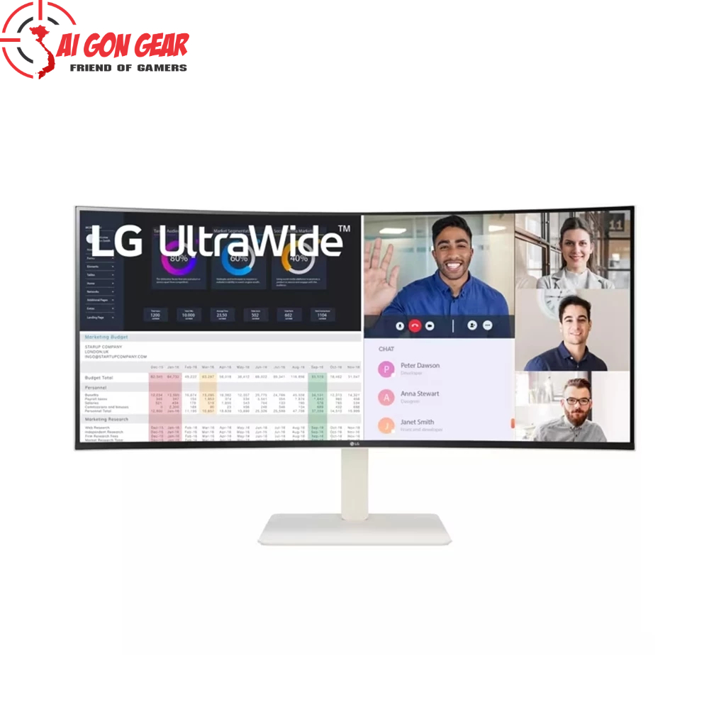 Màn Hình LG UltraWide 38WR85QC-W (37.5 inch - IPS - 4K - 144Hz - 1ms)