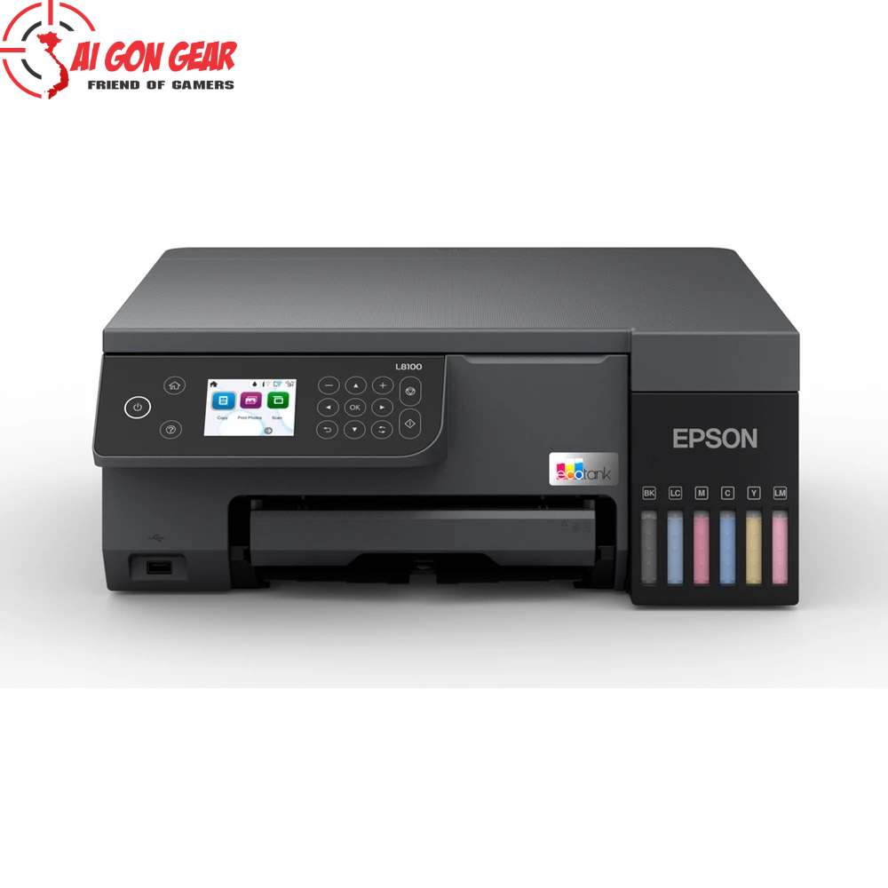 Máy in phun màu đa chức năng Epson L8100 (In | Copy | Scan | A4 | A5 | USB | WIFI)