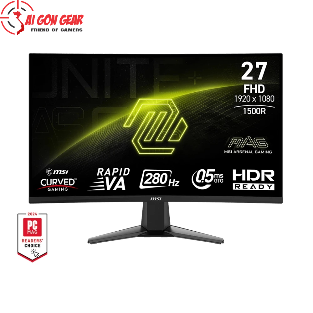 Màn Hình Gaming MSI MAG 276CXF (27 inch - VA - FHD - 280Hz - 0.5ms - Cong)