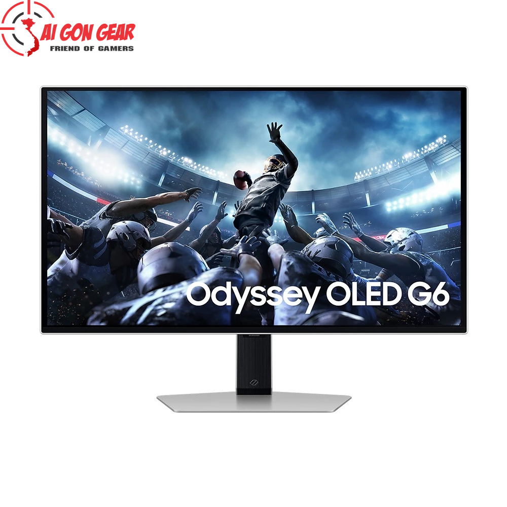 Màn Hình Gaming SAMSUNG Odyssey OLED G6 G60SD LS27DG602SEXXV (27 inch - OLED - 2K - 360hz - 0.03ms)
