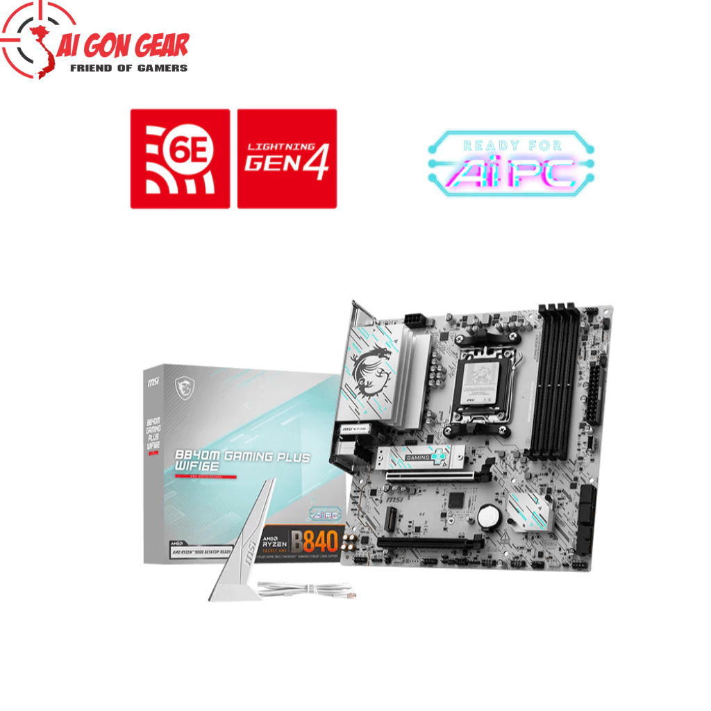 MainBoard B840M GAMING PLUS WF6E