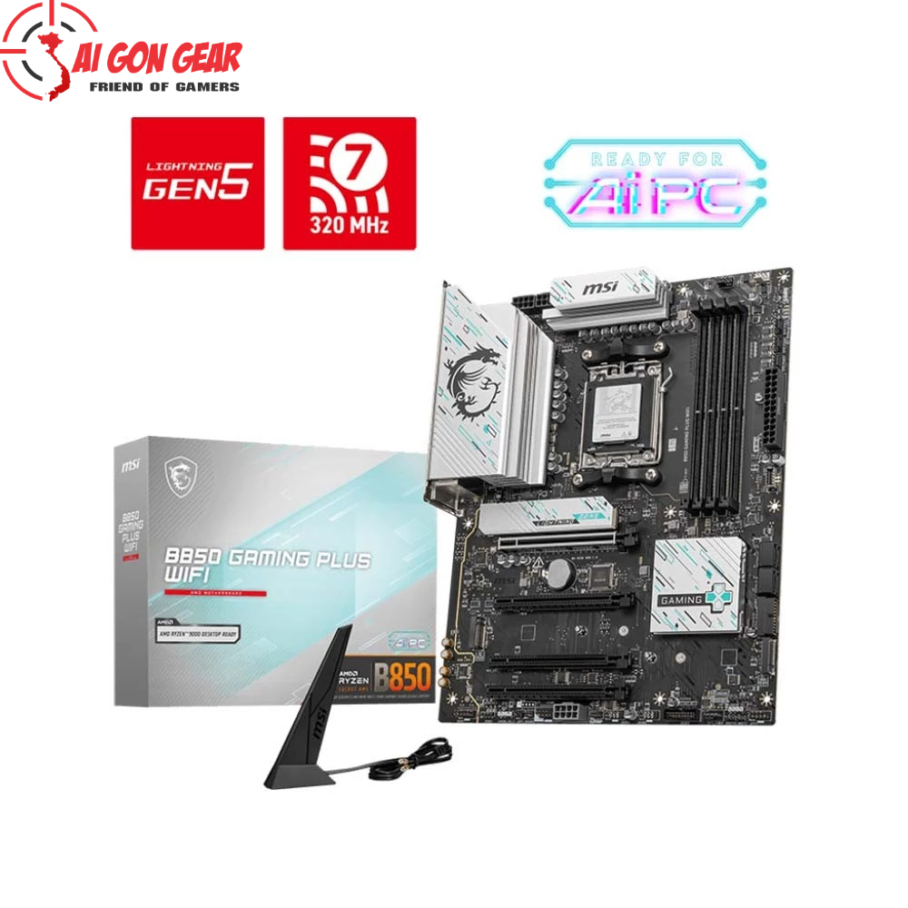 MaiBoard MSI B850 GAMING PLUS WIFI