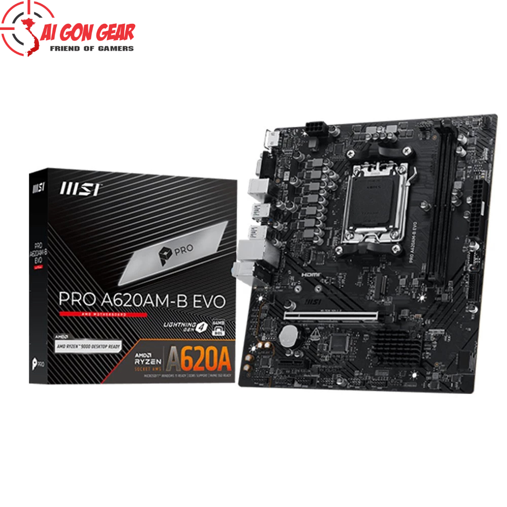 MainBoard MSI Pro A620AM-B EVO AM5 DDR5