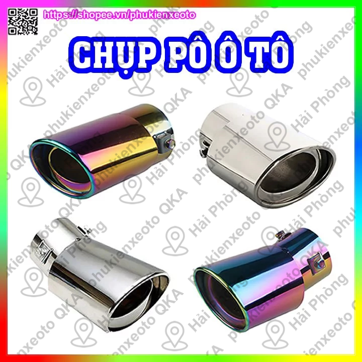Chụp Ống Xả Ô Tô, Chụp Pô Trang Trí Ô Tô