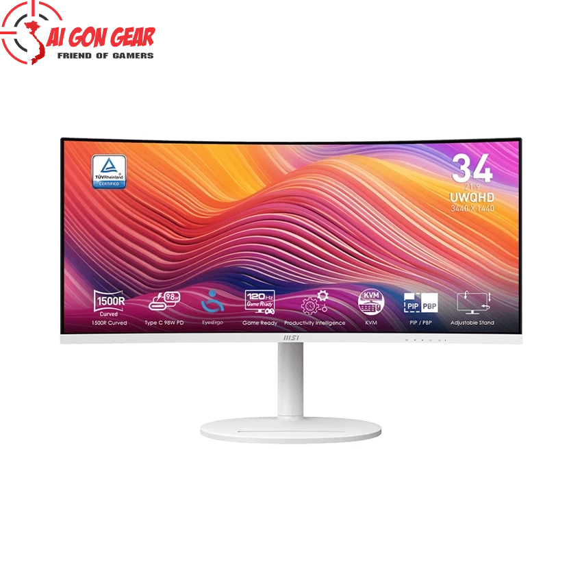 Màn Hình MSI Modern MD342CQPW 34 inch UWQHD VA 120Hz 1ms