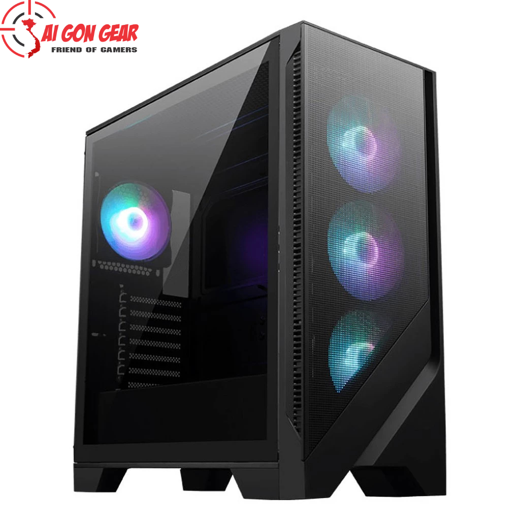 Vỏ Case MSI MAG FORGE 320R AIRFLOW ( ATX - 4 Fan ARGB)