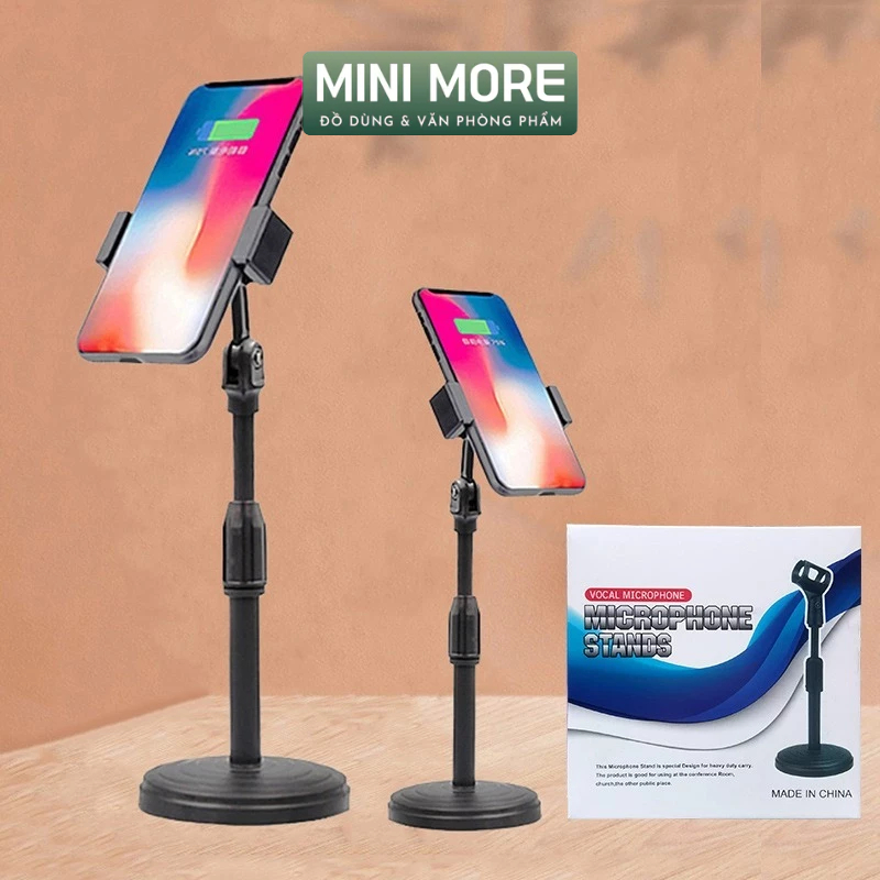Giá Đỡ Điện Thoại Xem Video, Cây Livestream, Gậy Chụp Hình, Gậy Quay Video 360, Kệ Điện Thoại Chắc C