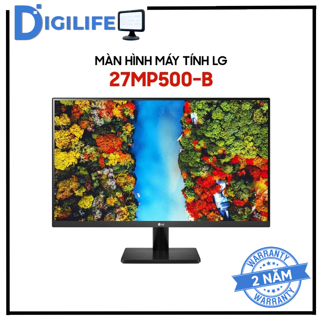 Màn Hình - Monitor Máy Tính LG 27MP500-B 27 Inch IPS FHD 75Hz - Trải Nghiệm Hình Ảnh Sống Động