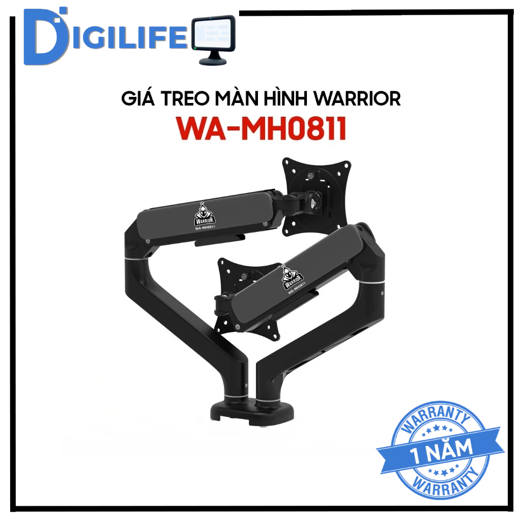 Giá Đỡ Màn Hình Arm Warrior WA-MH0801 WA-MH0802 WA-MH0803 WA-MH0811 hỗ trợ 13 - 32 inch