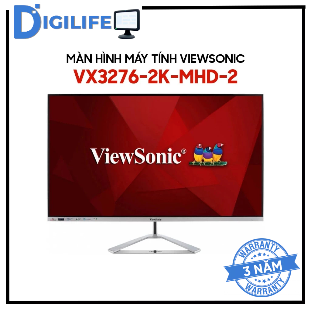 Màn Hình - Monitor Máy Tính Viewsonic VX3276-2K-MHD-2 32 inch 2K IPS 75Hz - Chính Hãng