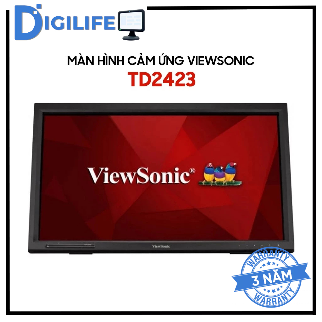 Màn Hình - Monitor Cảm Ứng Viewsonic TD2423 24" FHD VA 75Hz - Chính Hãng