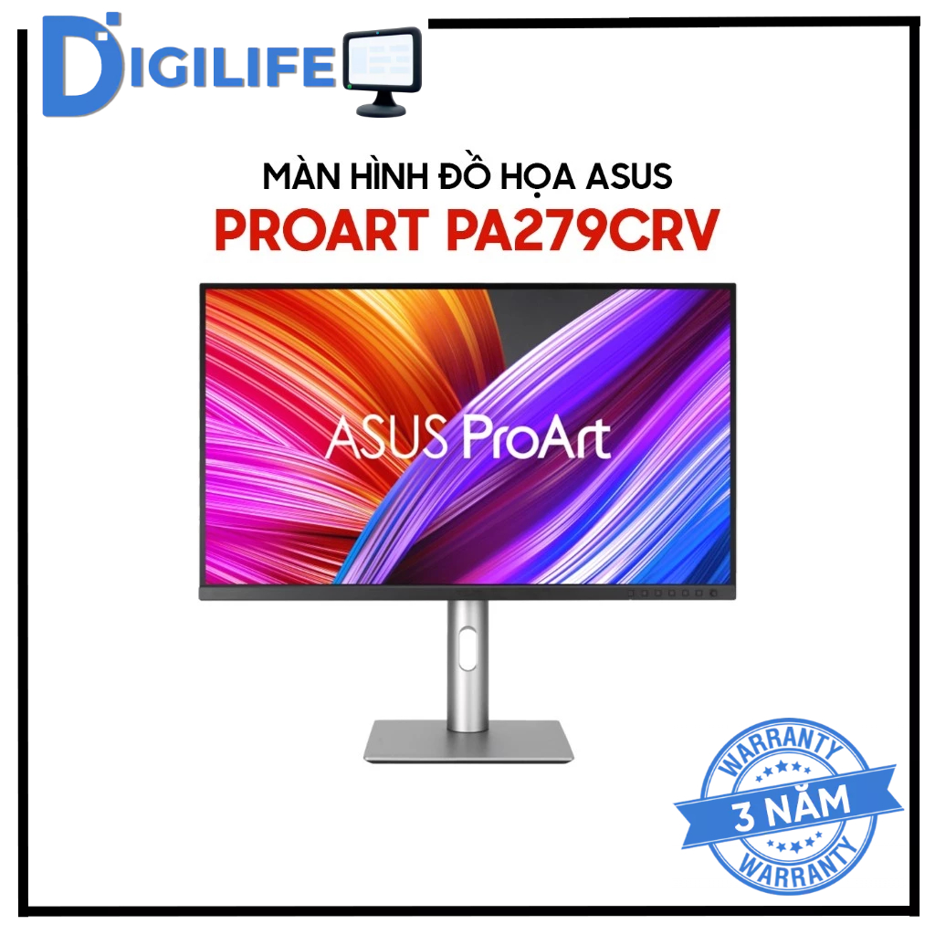 Màn Hình - Monitor đồ hoạ Asus ProArt PA279CRV 27" 4K IPS 60Hz (HDMI, Displayport, Type-C) - Chính H