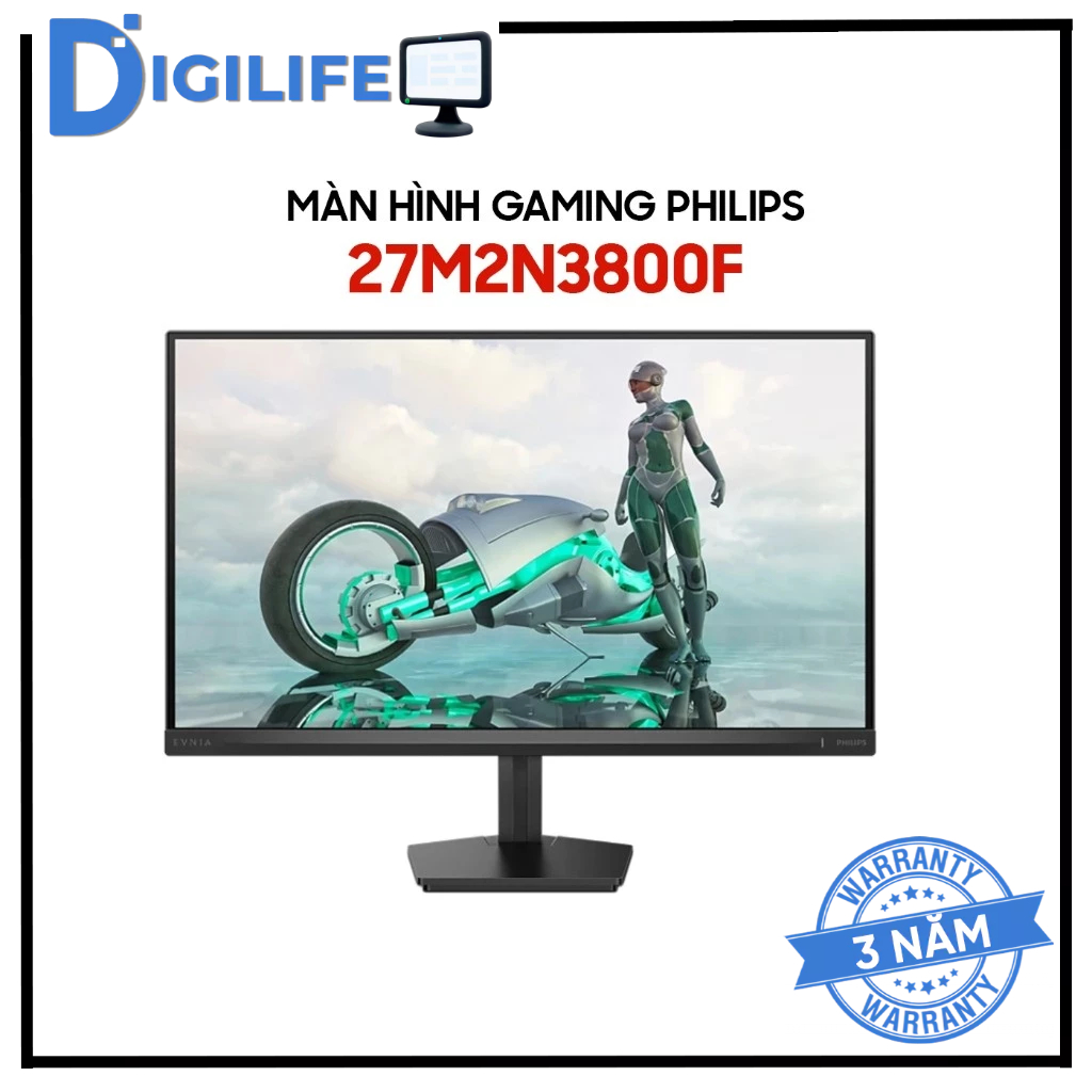 Màn Hình - Monitor Gaming Philips Evnia 27M2N3800F 27 inch 4K UHD 160Hz 0.3ms Fast IPS - Bảo hành 36