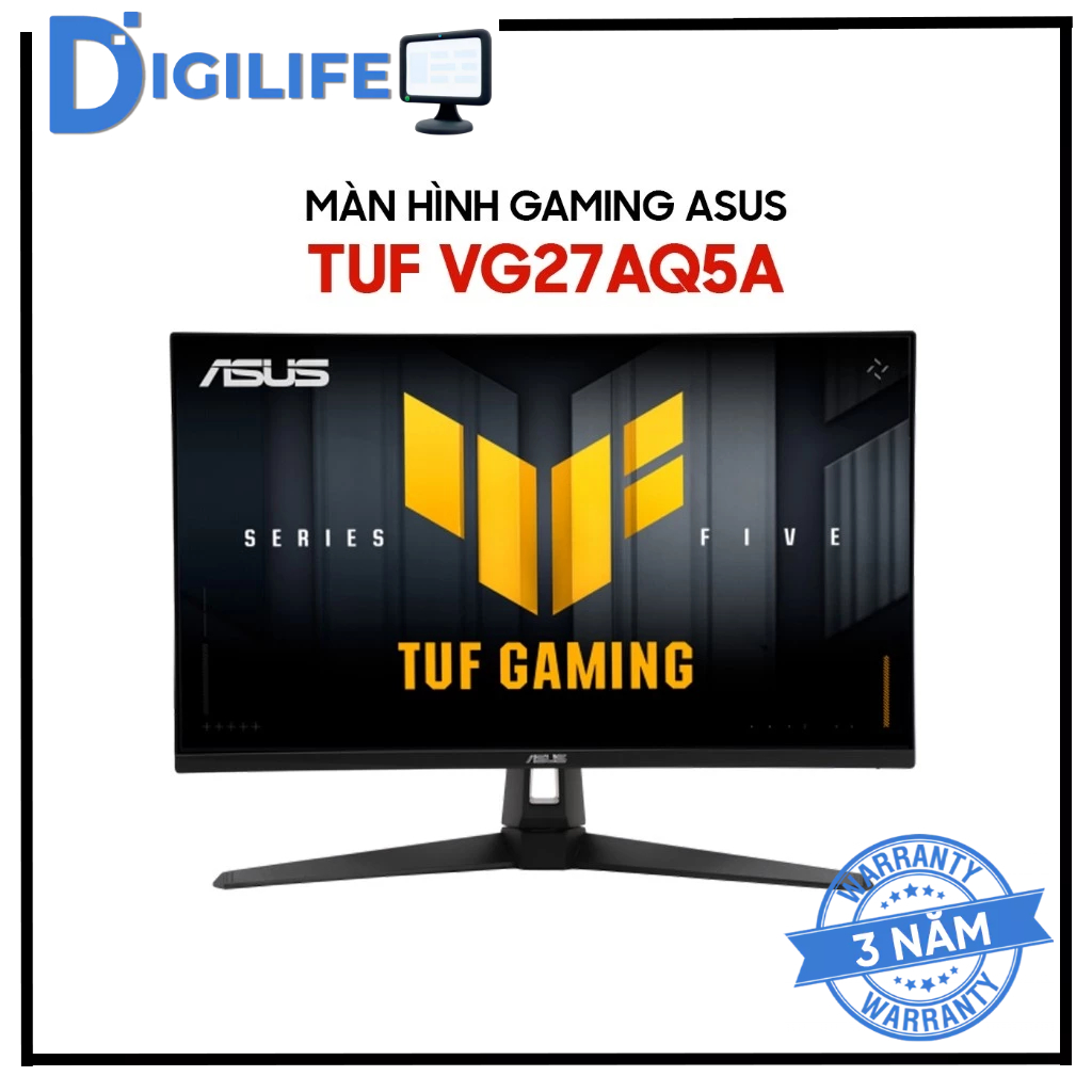 Màn Hình - Monitor Gaming ASUS TUF Gaming VG27AQ5A 27 inch QHD 210Hz 0.3ms Fast IPS HDR10 FreeSync