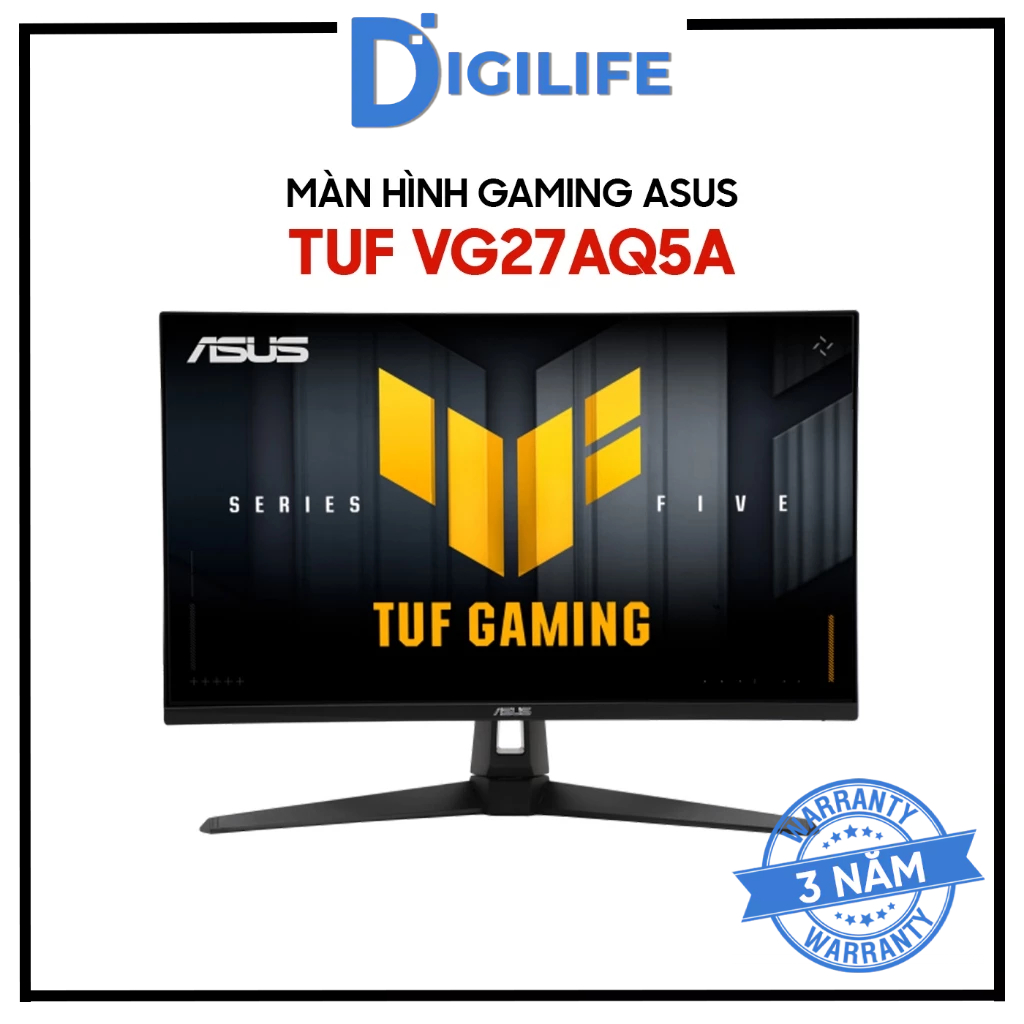 Màn Hình Gaming ASUS TUF Gaming VG27AQ5A 27 inch QHD 210Hz 0.3ms Fast IPS HDR10 FreeSync