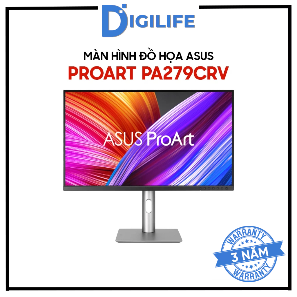 Màn hình đồ hoạ Asus ProArt PA279CRV 27" 4K IPS 60Hz (HDMI, Displayport, Type-C)