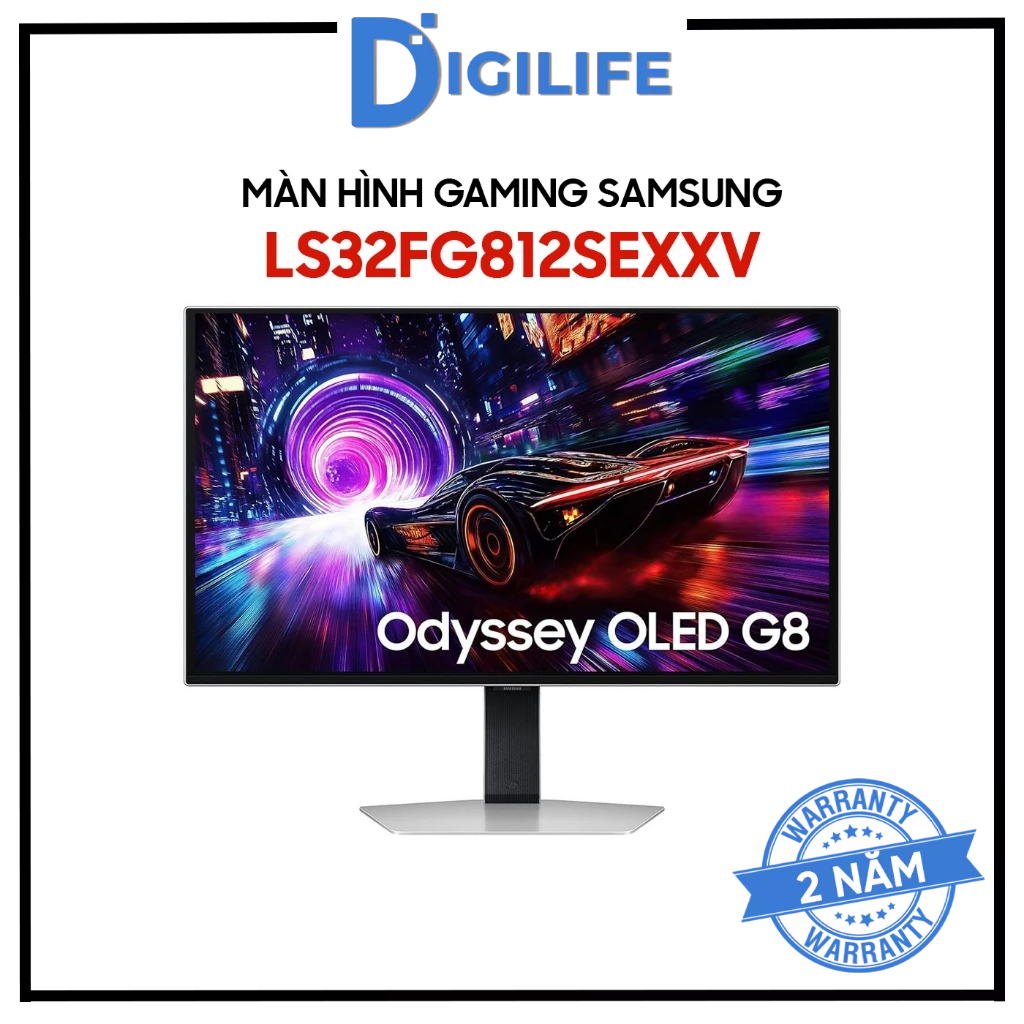 Màn hình Gaming Samsung Odyssey OLED G8 G81SF 32 inch 4K 240Hz 0.03ms QD-OLED