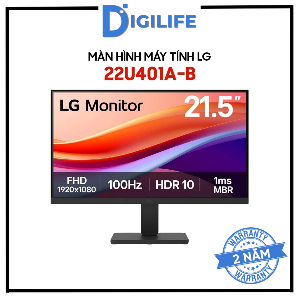 Màn Hình LG 22U401A-B 21.5 inch FHD 100Hz 1ms VA
