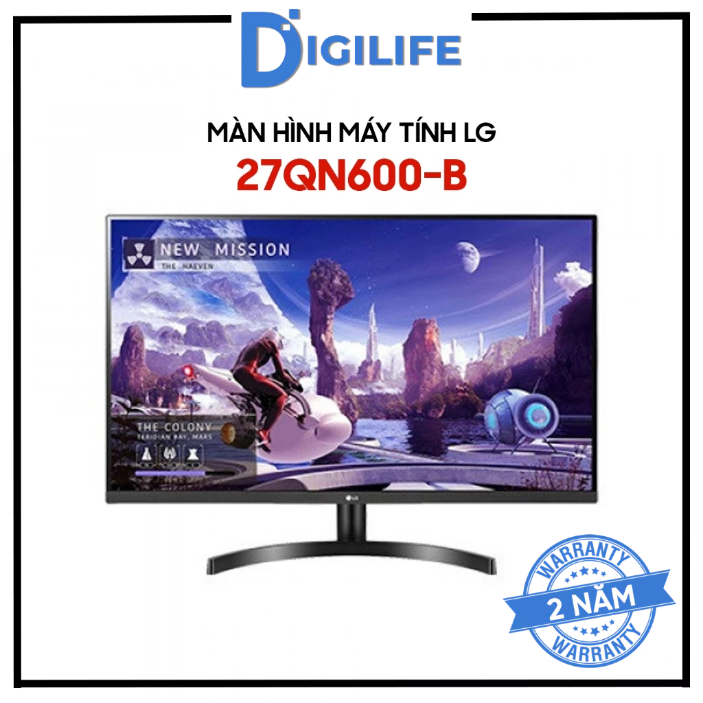 Màn Hình Máy Tính LG 27QN600-B 27 Inch IPS QHD 75Hz HDR10