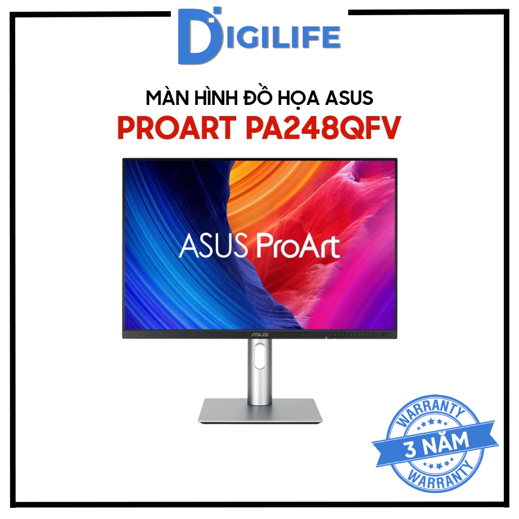 Màn hình đồ họa ASUS ProArt Display PA248QFV 24 inch WUXGA 100Hz IPS