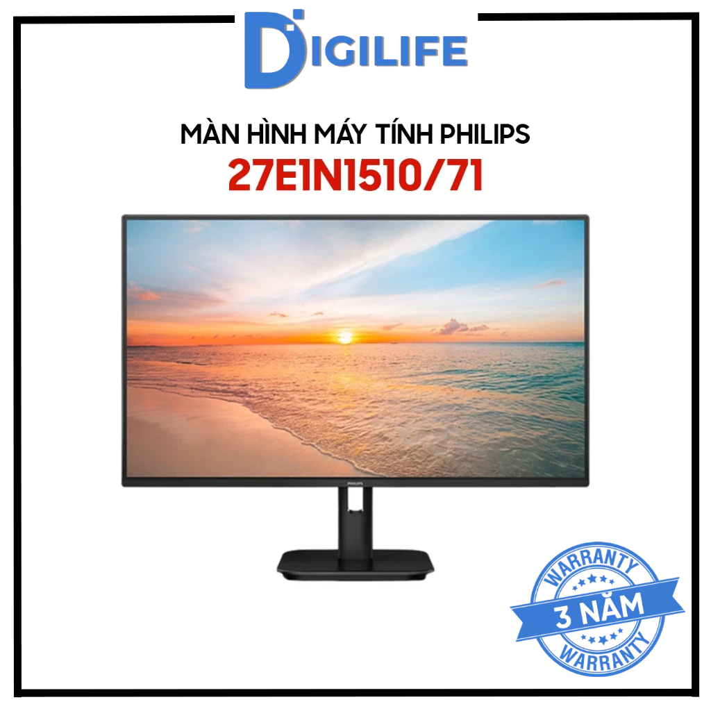 Màn hình Philips 27E1N1510/71 27 inch QHD 1ms IPS 120Hz - Bảo hành 36 tháng
