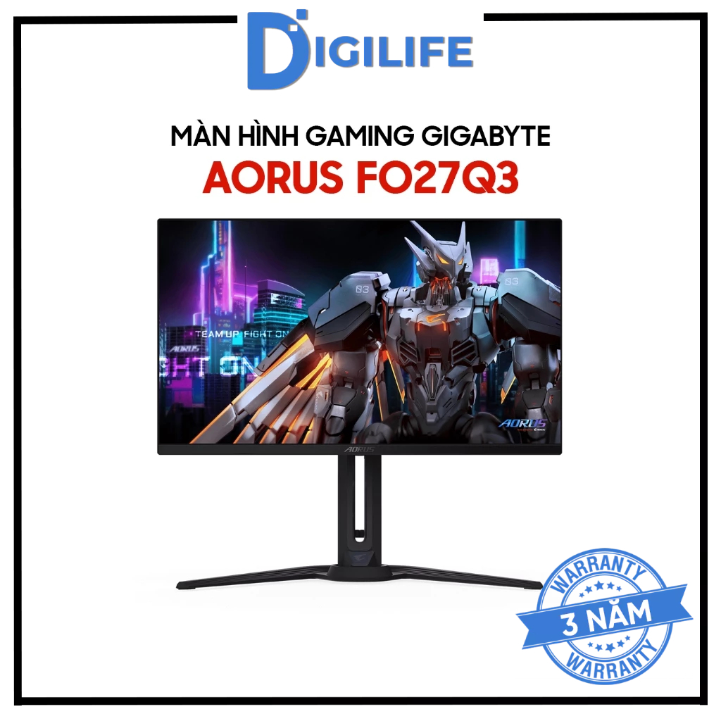 Màn hình Gaming Gigabyte AORUS FO27Q3 27 inch QHD OLED 360Hz 0.03ms