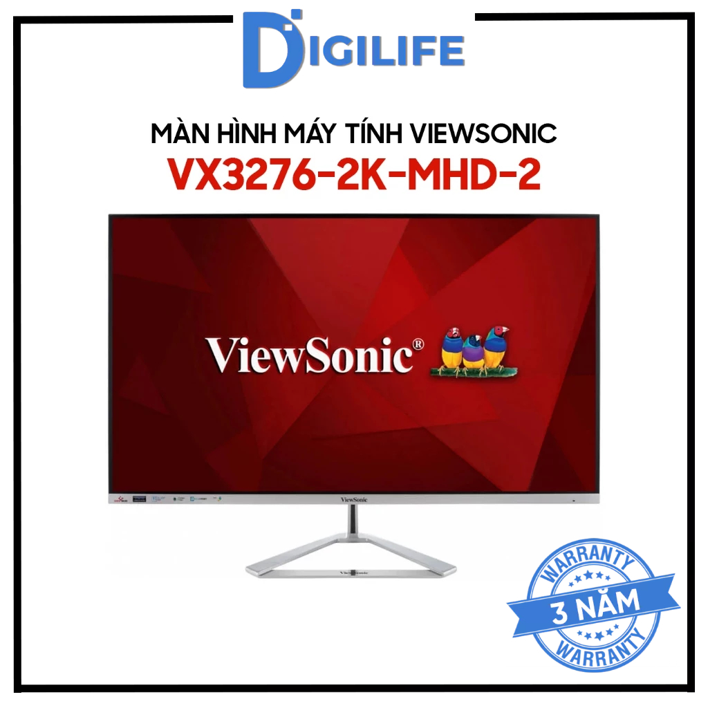 Màn Hình Máy Tính Viewsonic VX3276-2K-MHD-2 32 inch 2K IPS 75Hz