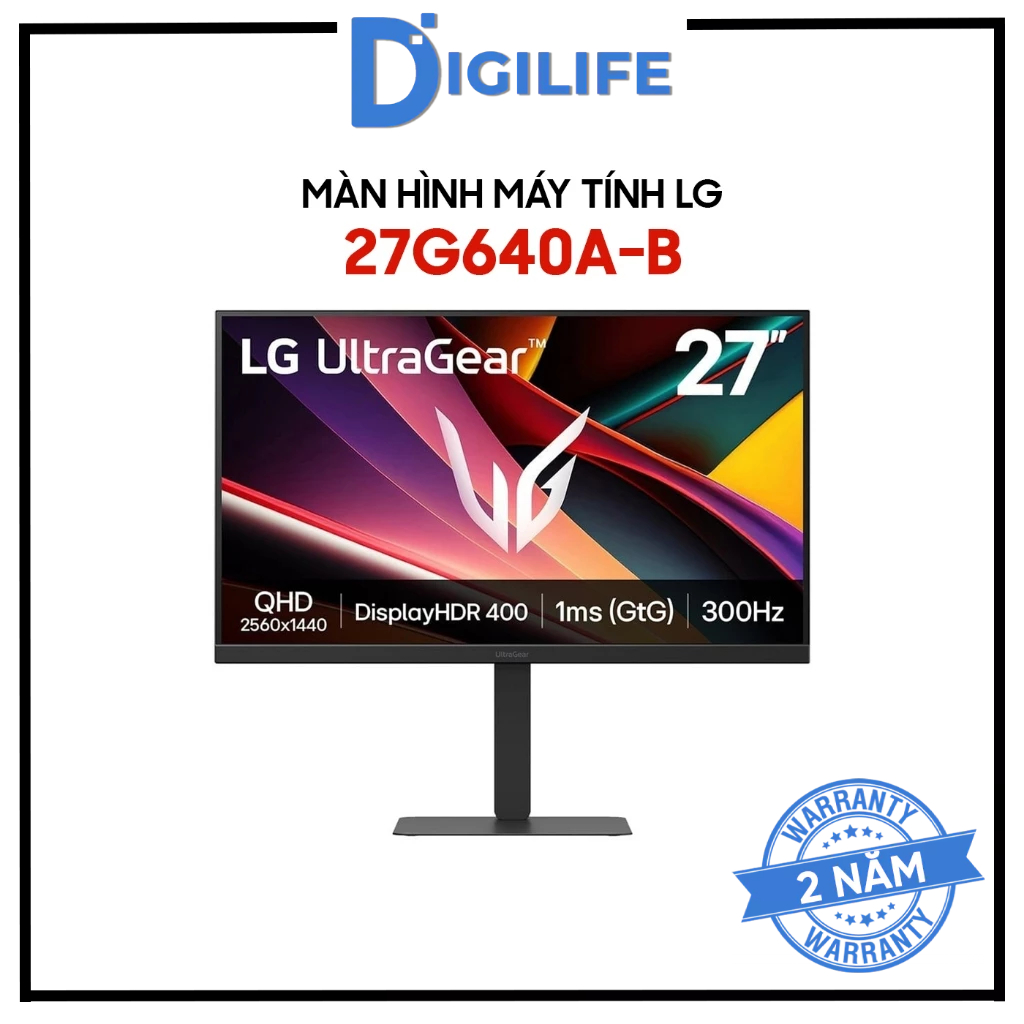 Màn hình Gaming LG UltraGear 27G640A-B 27 inch 2K QHD 300Hz 1ms IPS