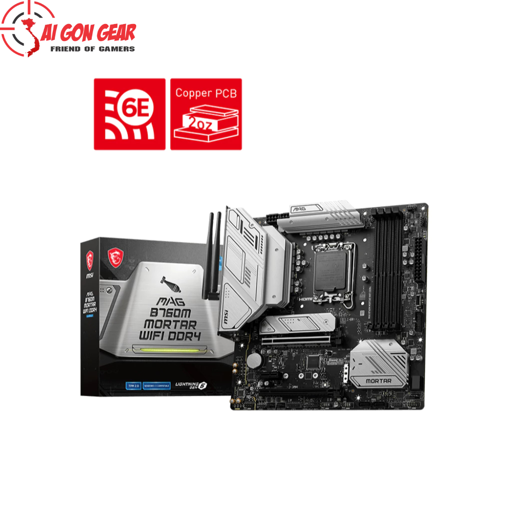 MSI MAG B760M MORTAR WIFI DDR4