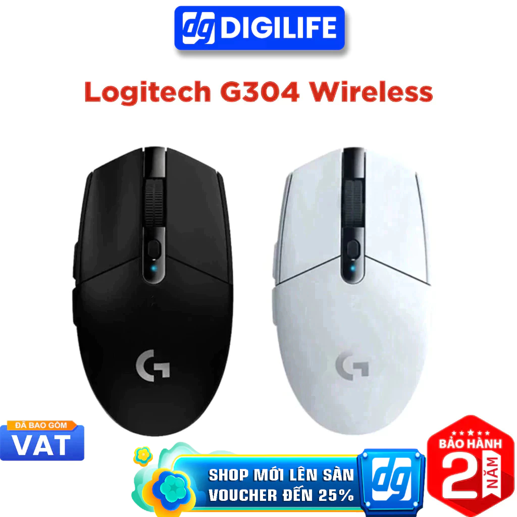 Chuột không dây Logitech G304 Lightspeed Wireless Gaming Mouse