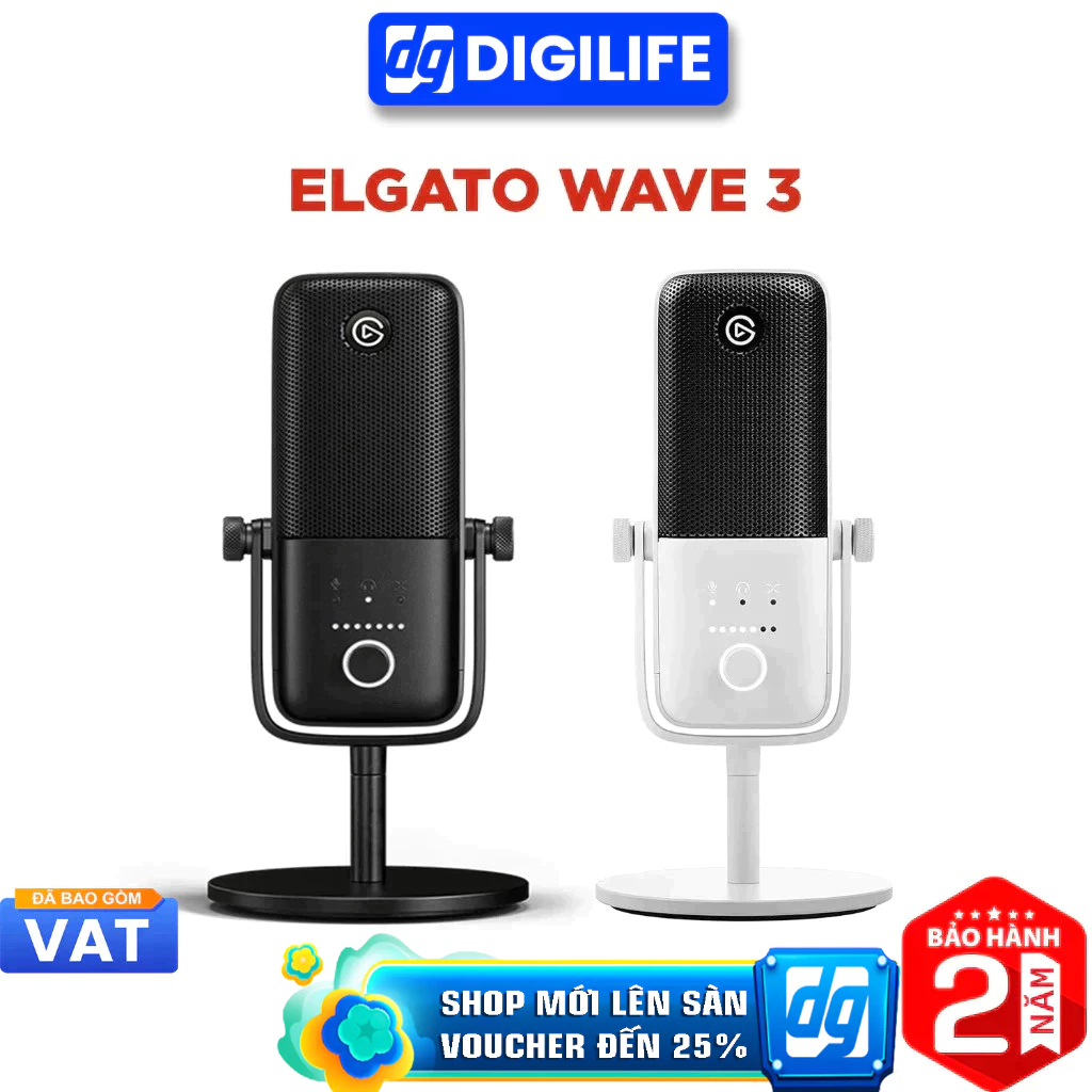 Micro thu âm USB Elgato Wave 3
