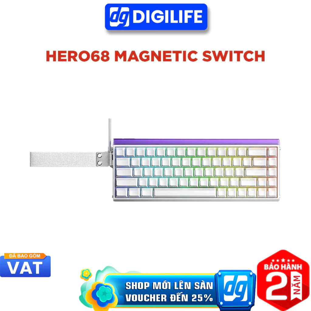 Bàn phím cơ AULA HERO 68 Magnetic Switch