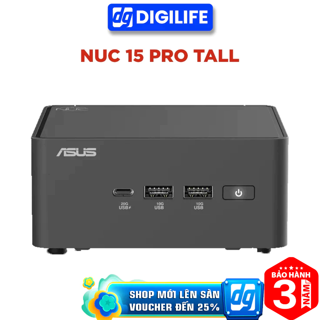Mini PC ASUS NUC 15 Pro Tall NUC15CRH U7- 255H / U5- 225H