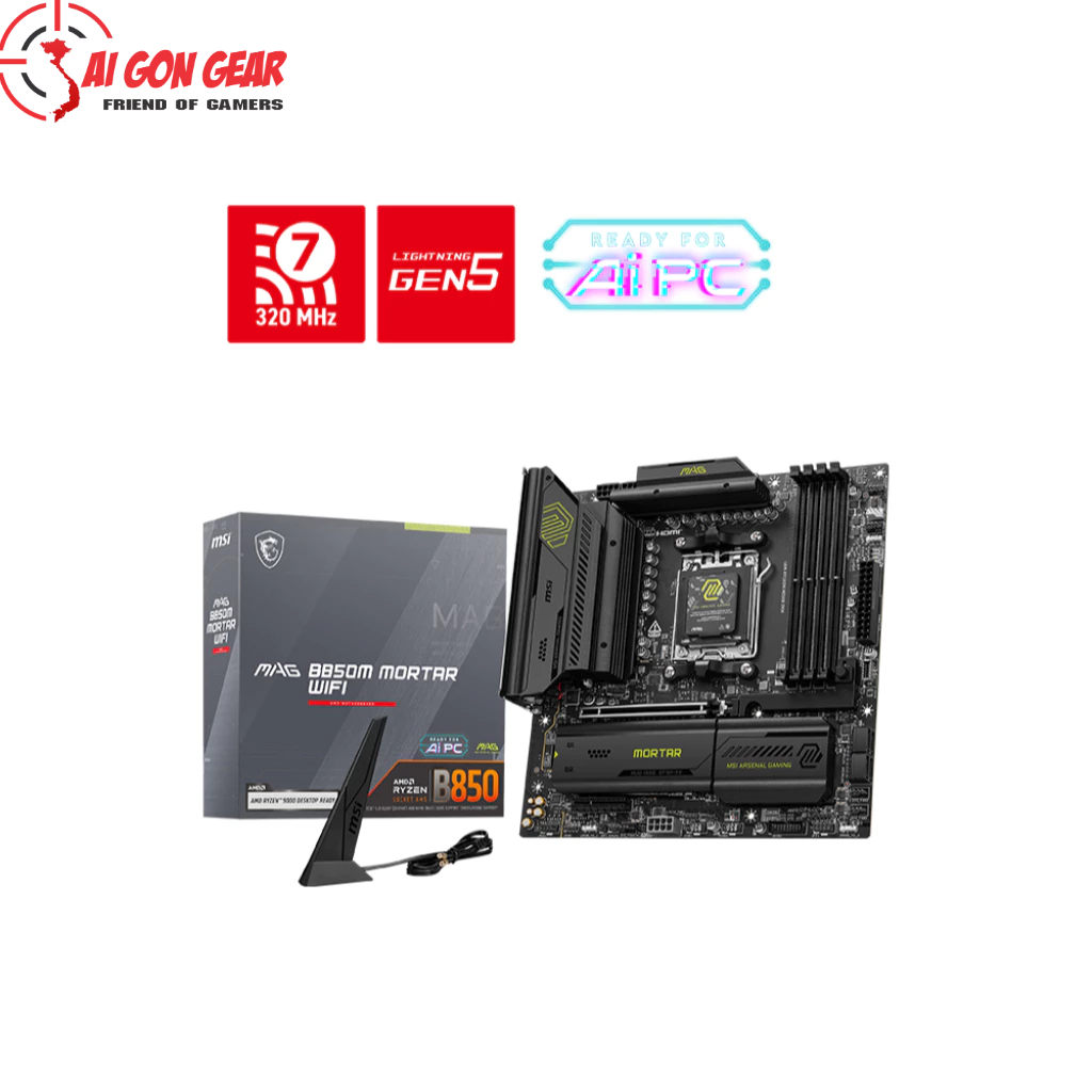 MAINBOARD MSI MAG B850M MORTAR WIFI