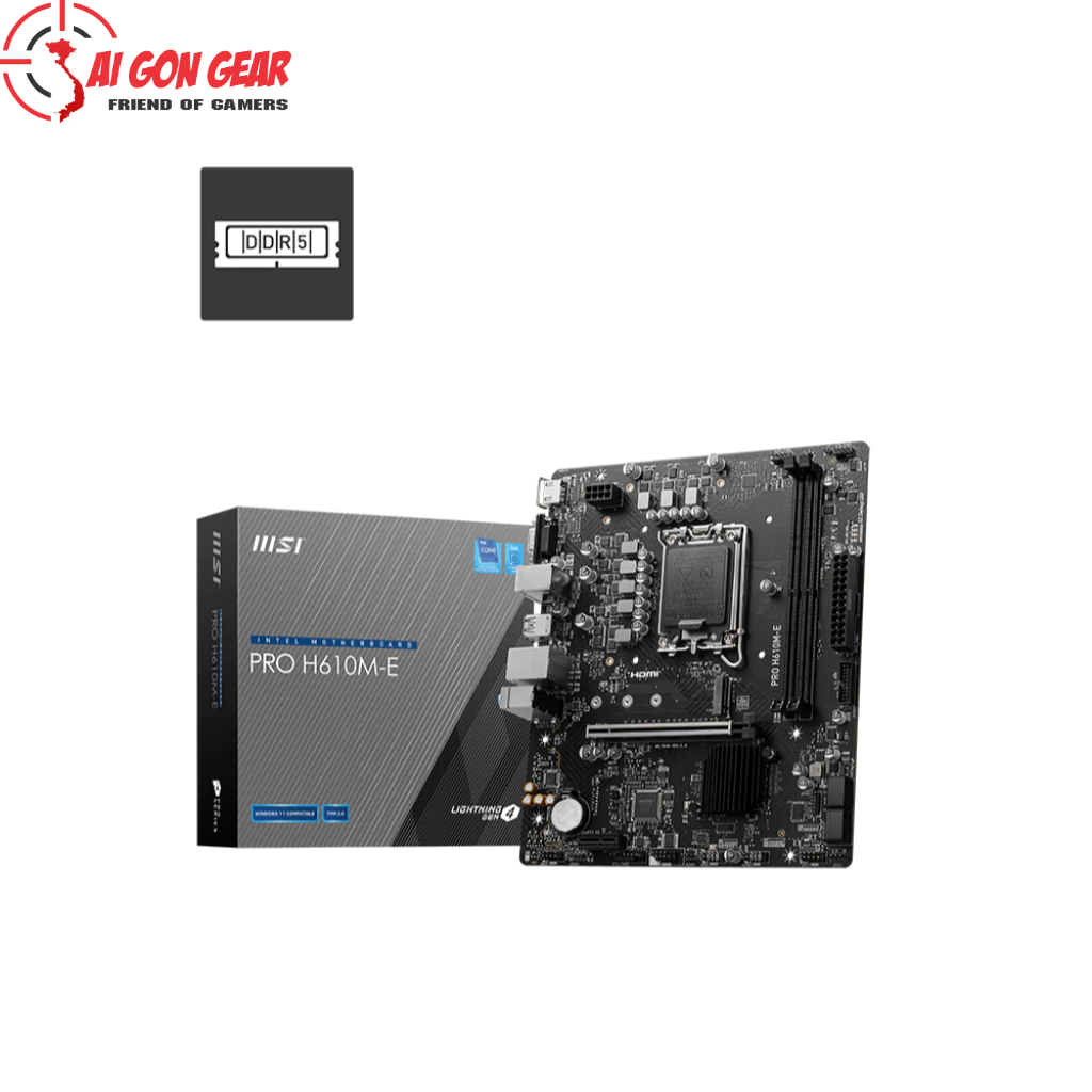Mainboard MSI Pro H610M-E DDR5