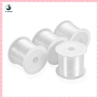 Cuộn Dây Cước trong suốt dây gân xỏ vòng hạt trắng đủ size 0.2- 0.7mm Dòng trang sức DIY