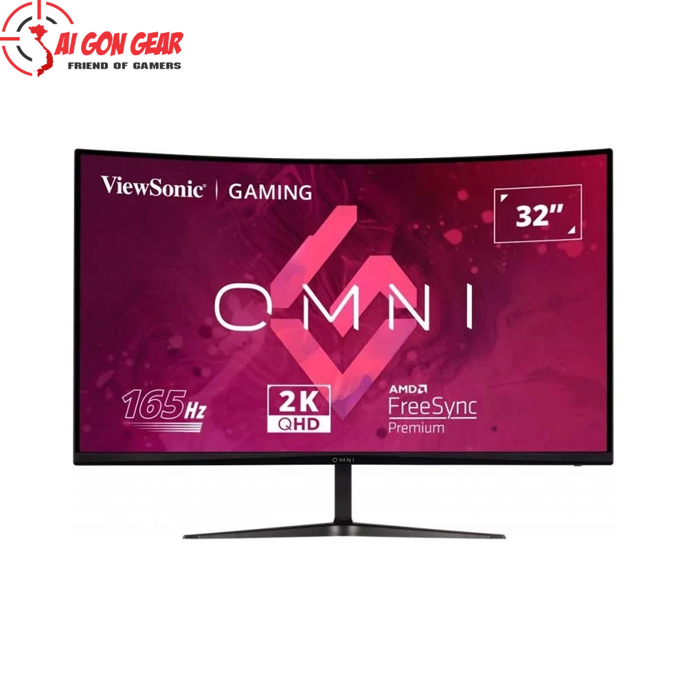 Màn Hình Cong Gaming ViewSonic VX3218-PC-MHD 32 inch/ VA/ Full HD/ 165Hz
