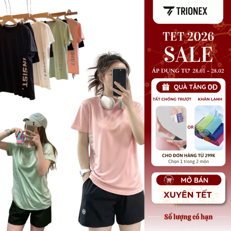 [K084b-Loại đẹp] Đồ tập thể thao nữ TRIONEX, đồ tập gym, chạy bộ đạp xe thoáng mát thấm hút mồ hôi | BigBuy360 - bigbuy360.vn