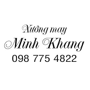 Xưởng may Minh Khang
