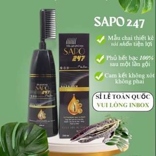Dầu gội phủ bạc Sapo 247