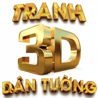 Tranh Dán Tường 3D Đẹp