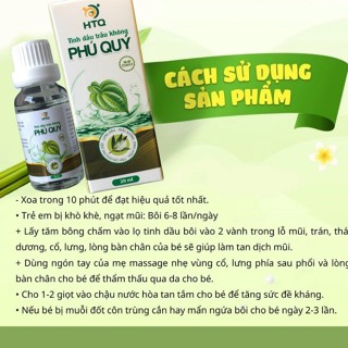 tinh dầu bôi ho cho bé