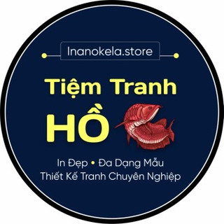 Tiệm Tranh Hồ Cá 3D